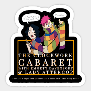 The Clockwork Cabaret Sticker